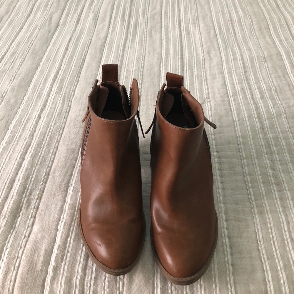Brown booties